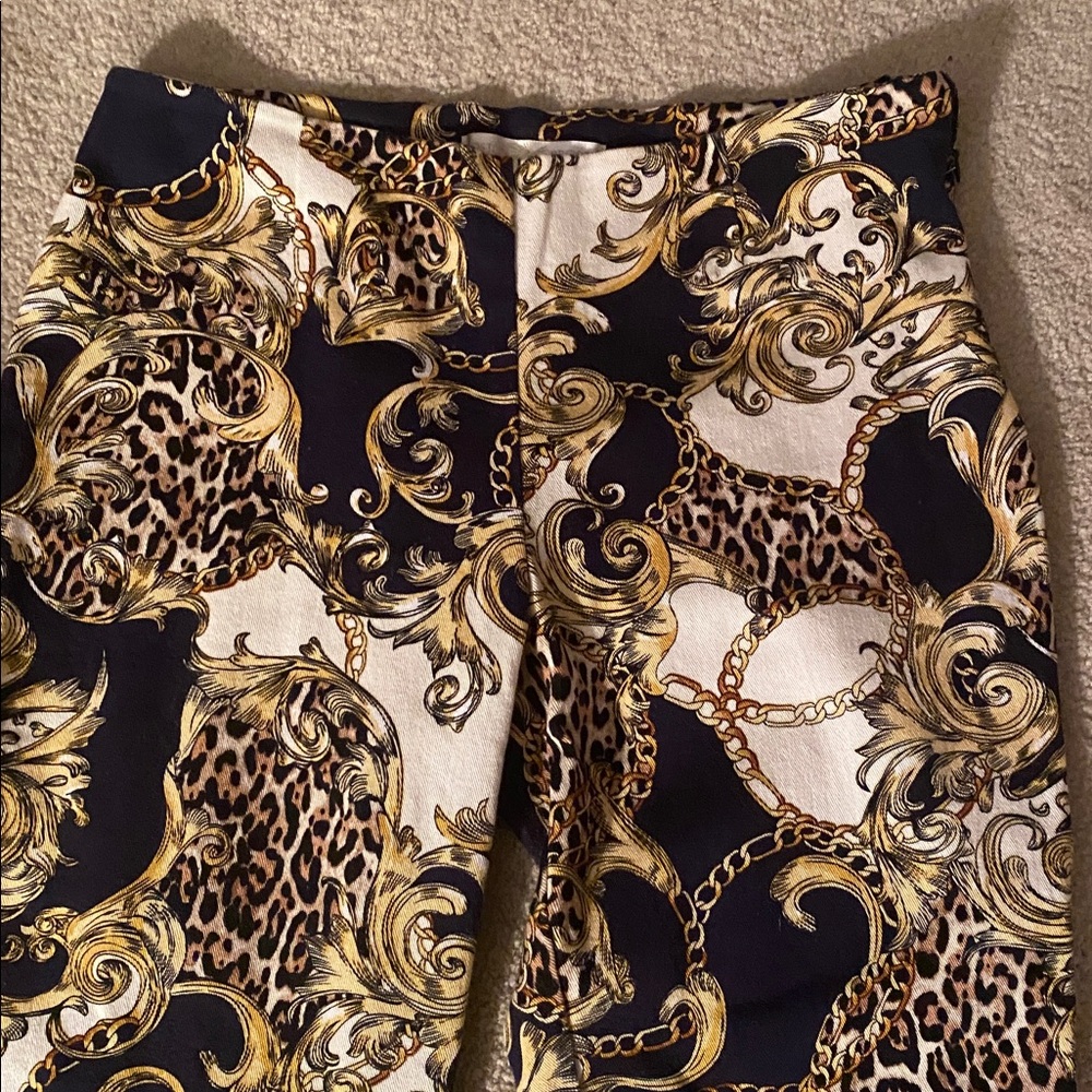 Boston Proper size 12 side zipper and button cropped pants - Picture 3 of 5